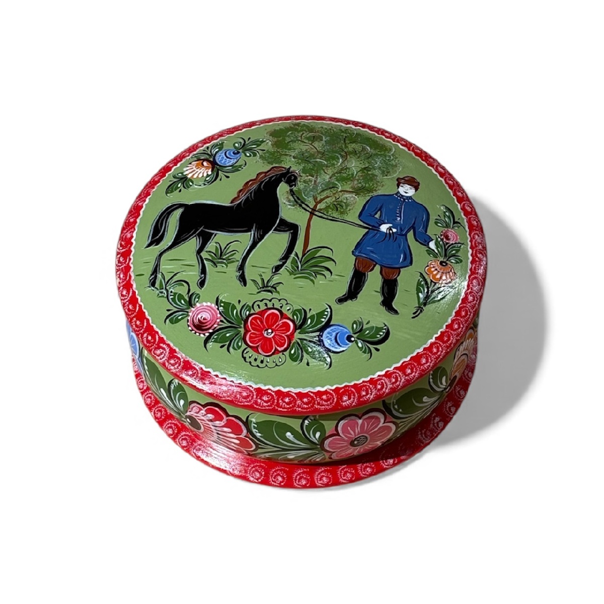 Шкатулка токарная Вечерком