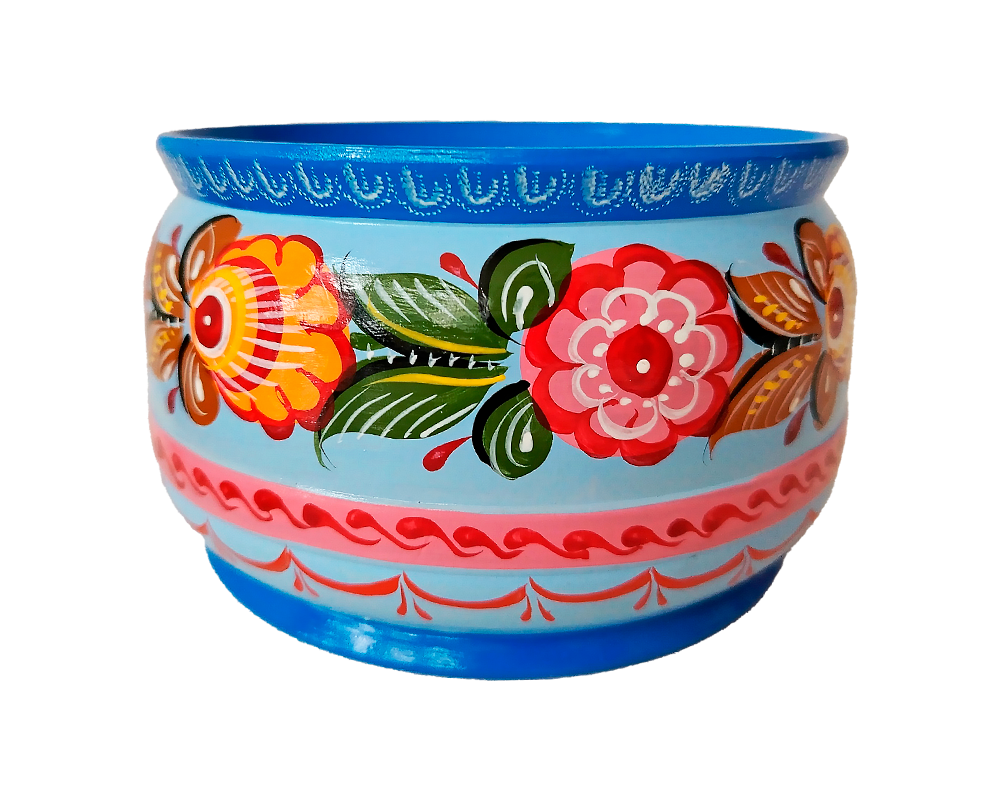 сахарница голубая