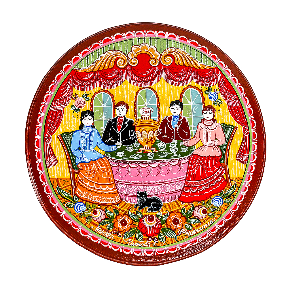 1 Панно Чаепитие д450 сс Частова