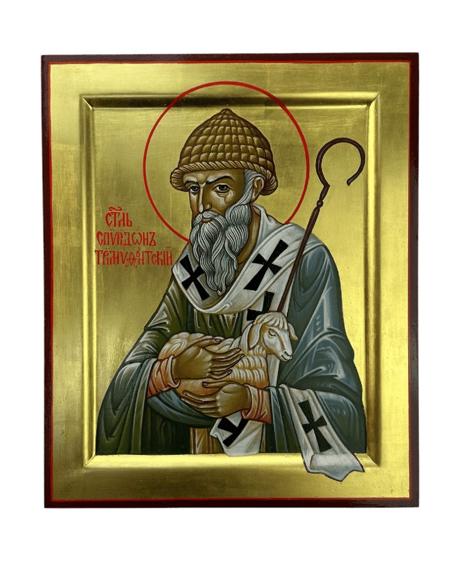 Спиридон Трим с овечкой