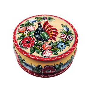 Шкатулка токарная "Летняя", 1568