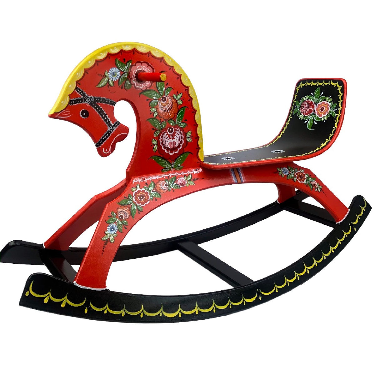 Конь-огонь красный