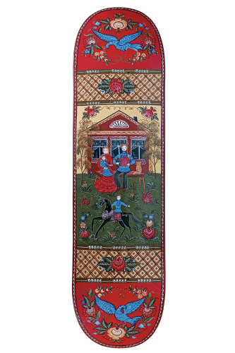 Панно-скейтборд