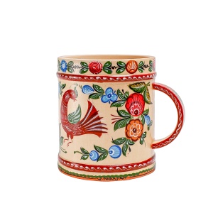 Кружка "Летний букет" с Городецкой росписью , 1632