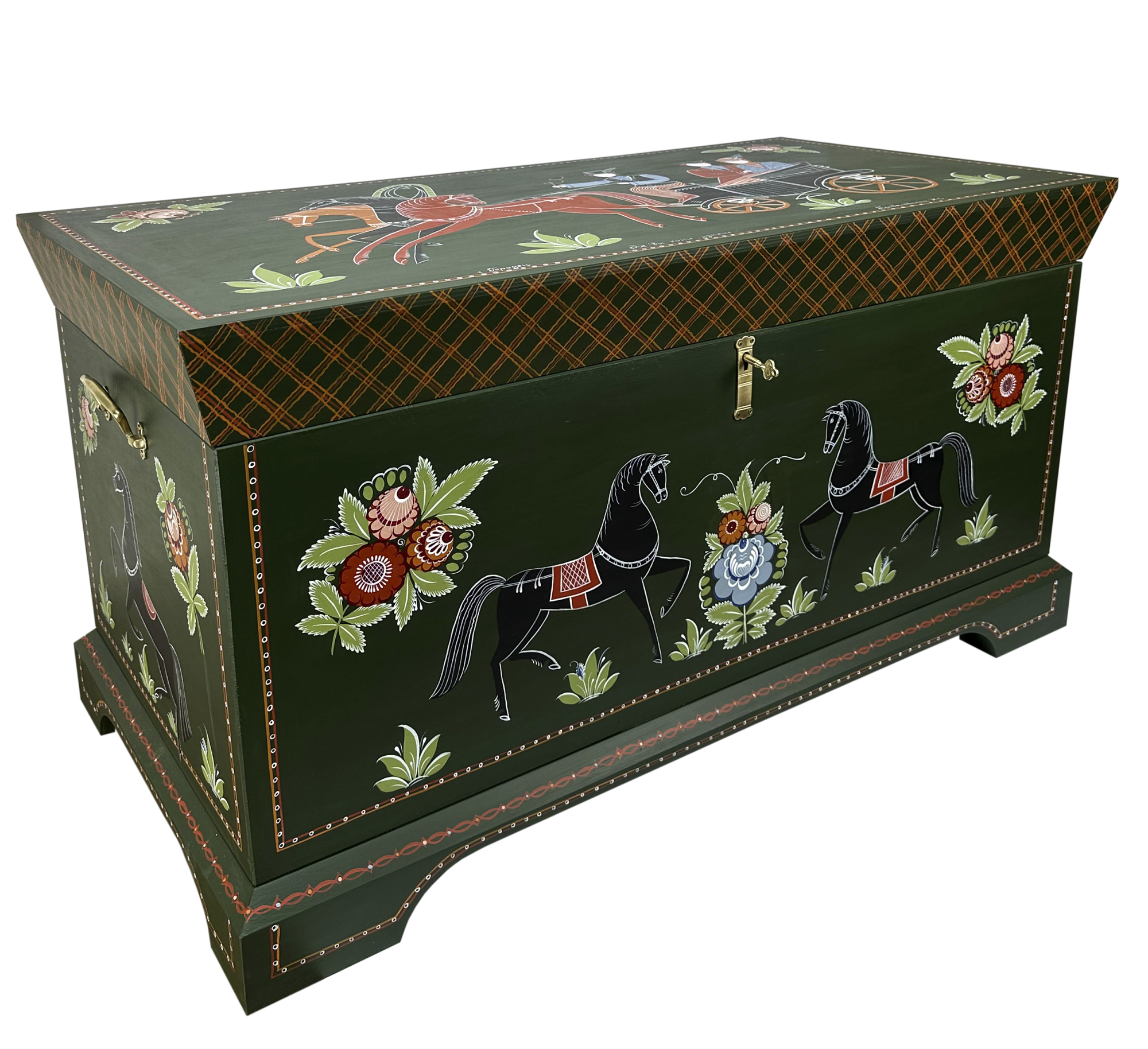 Сундук дизайнерский,бук 1100х550х480, 2535А