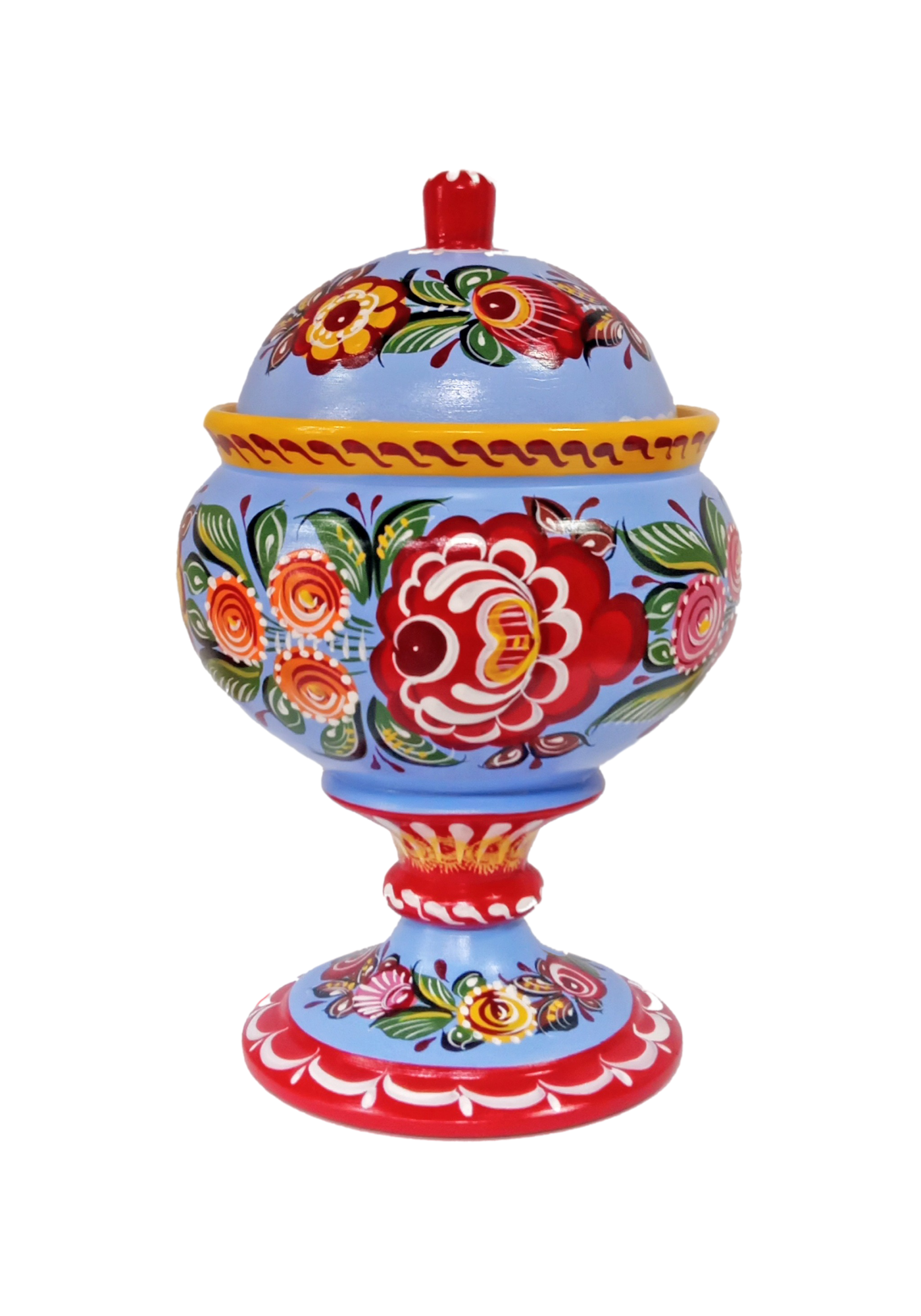 сахарница на ножке. 1671. г.